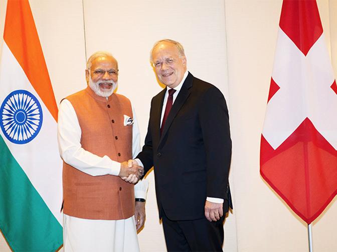 With NSG, black money on agenda, PM Modi meets Swiss President Amman